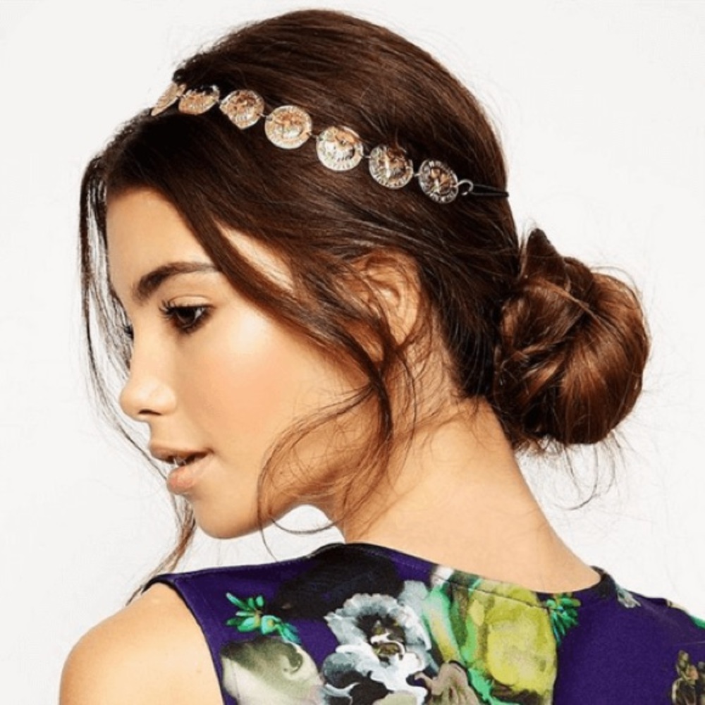 Metal Coin Head Wrap Pretty Headband